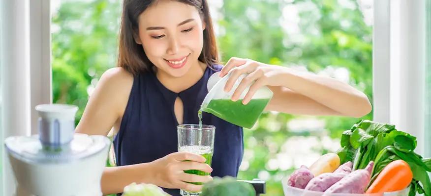 Vegetable Juices for menstrual health