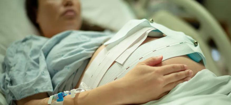 Inducing labor process with medical equipment