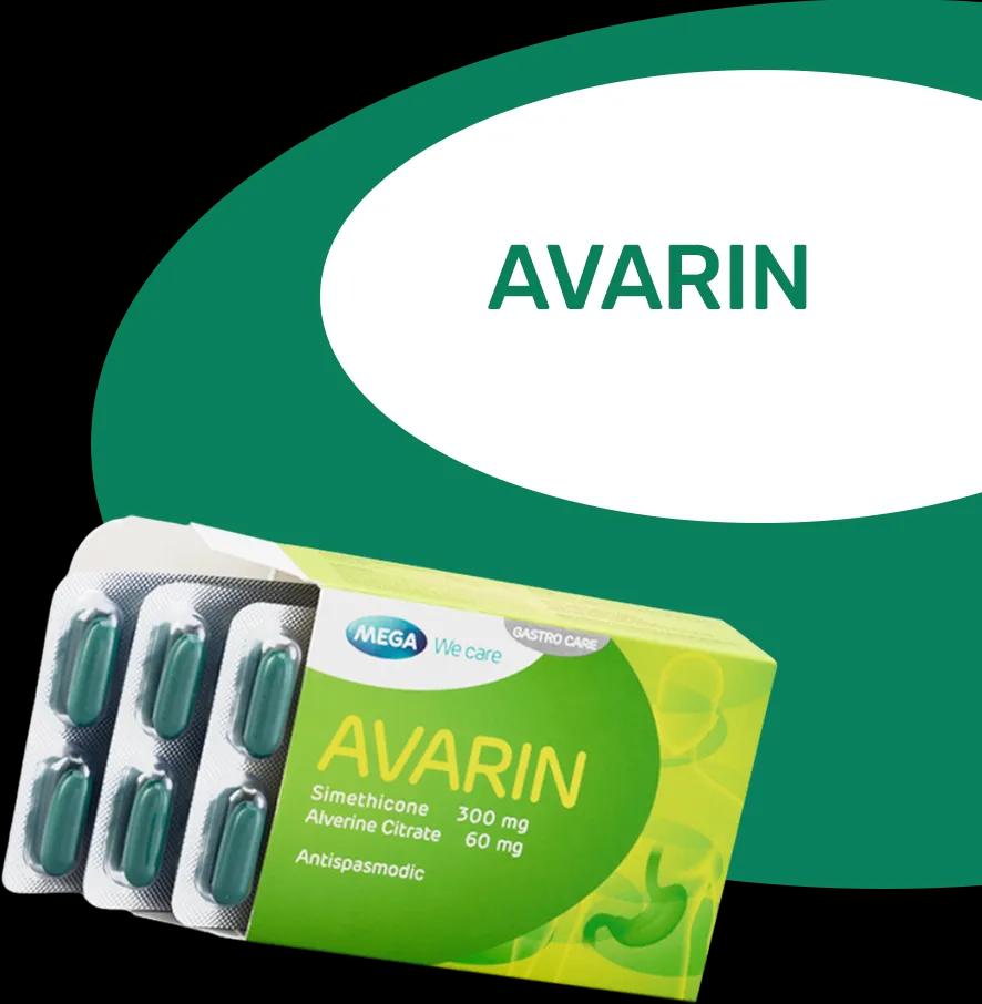 AVARIN: Relief from Abdominal Pain & Gas | MegaWeCare