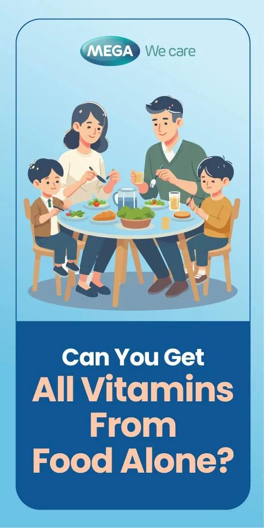 Can You Get All Vitamins From Food Alone