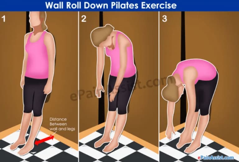 Rolling down the wall