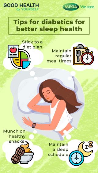 tips for diabetics for better sleep health